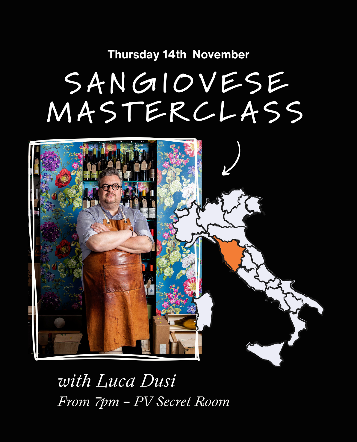 Sangiovese Masterclass with Luca: The blood of Jupiter