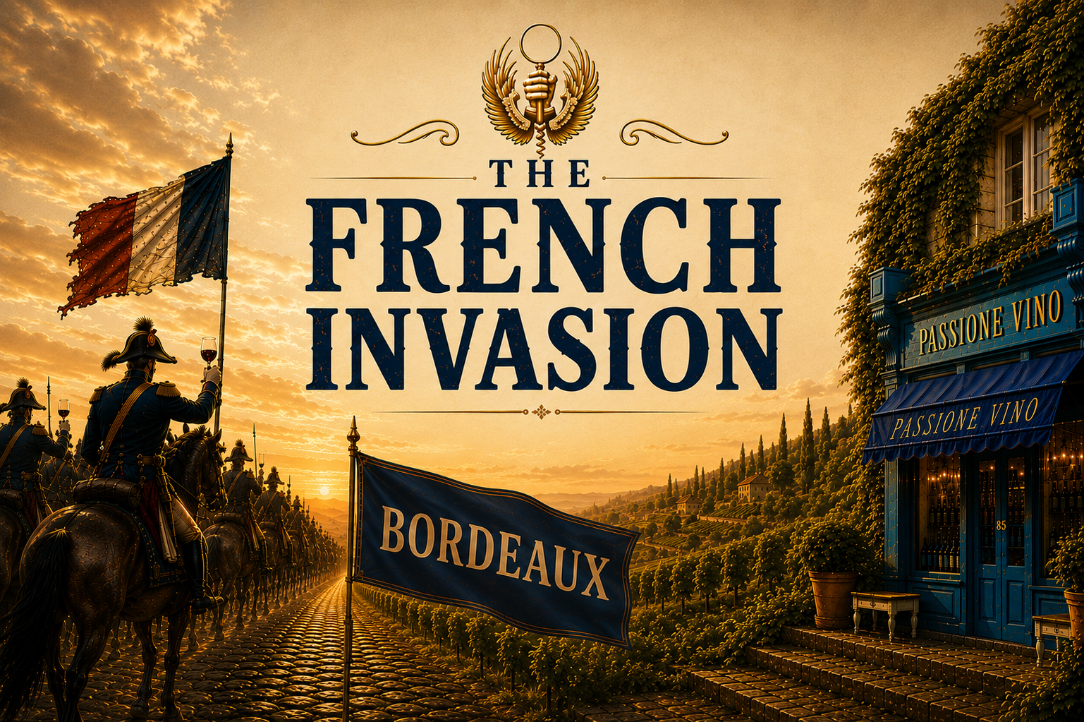 The French Invasion: Bordeaux Lands at Passione Vino